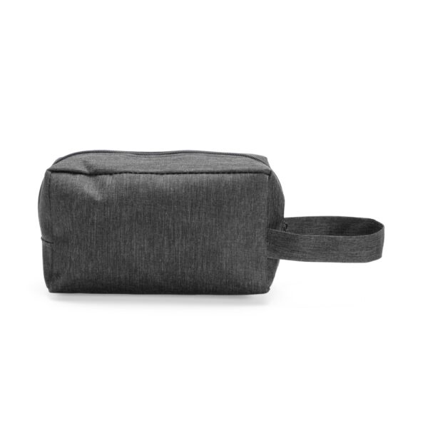 Necessaire Personalizada Nécessaire Poliéster PVC Mescla PRETO