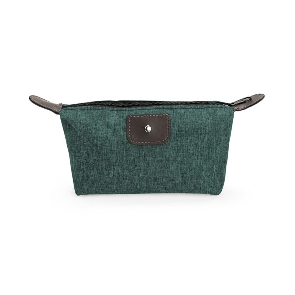 Necessaire Personalizada Nécessaire Poliéster PVC Mescla VERDE