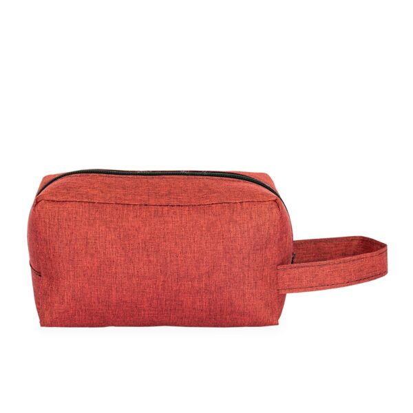 Necessaire Personalizada Nécessaire Poliéster PVC Mescla VERMELHO