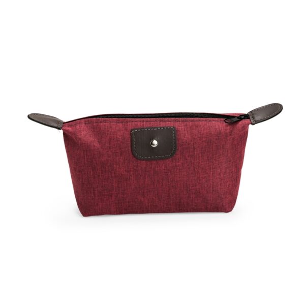 Necessaire Personalizada Nécessaire Poliéster PVC Mescla VERMELHO