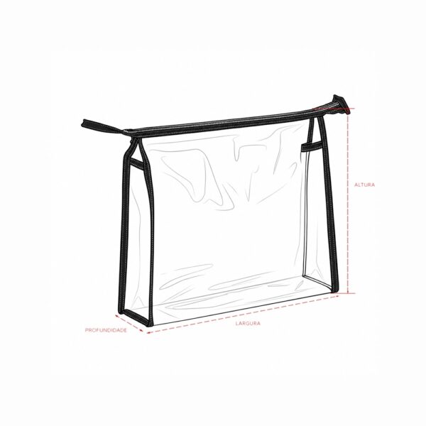 Necessaire Personalizada Nécessaire PVC - Detalhe 5