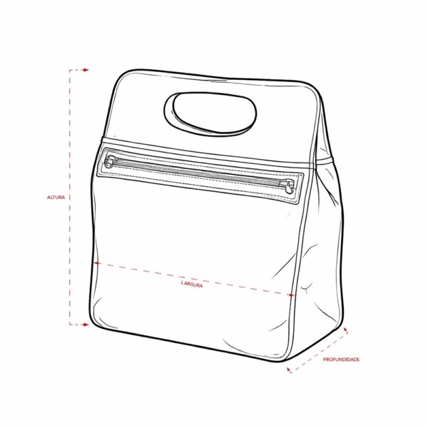 Necessaire Personalizada Nécessaire PVC - Detalhe 6