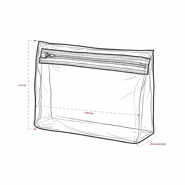 Necessaire Personalizada Nécessaire PVC - Detalhe 6