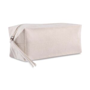 Necessaire Personalizado Algodão Reciclado 340G/M² Cru