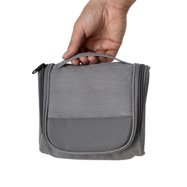 Necessaire Personalizado Poliéster 300D (18X16X6cm) - Foto 5