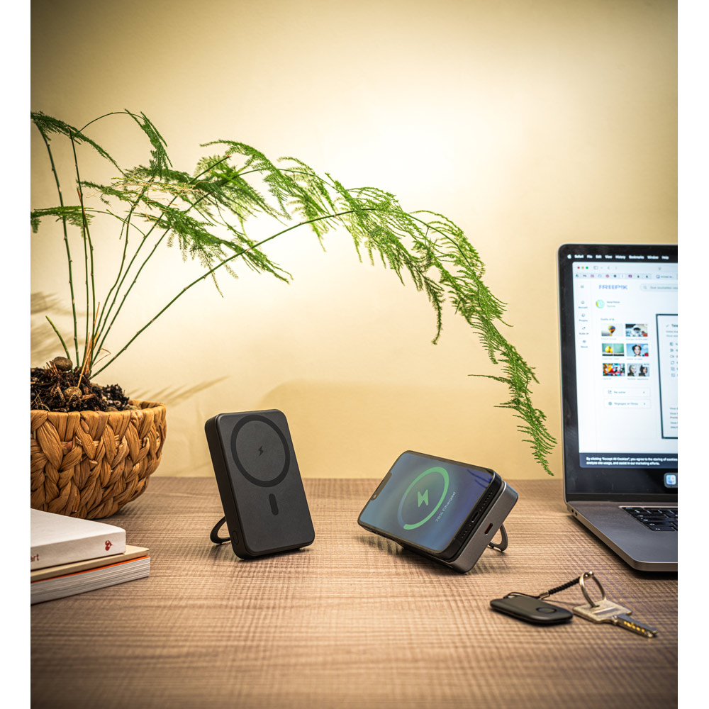 - Huble Brindes Corporativos Power Bank Personalizado Reciclado - Foto 4