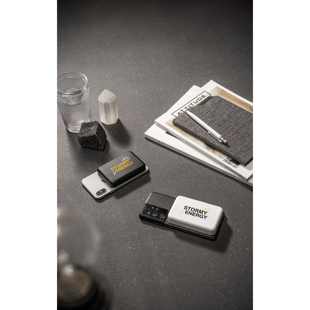 - Huble Brindes Corporativos Power Bank Personalizado Reciclado - Foto 4