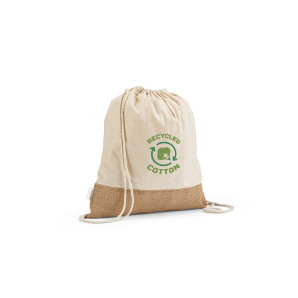 Sacochila Personalizada Reciclado Algodão - Foto 3