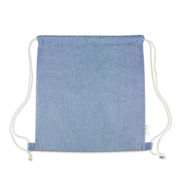 Sacochila Personalizada Sacola/Mochila Algodão Mescla Reciclado 140G/M² - Foto 2