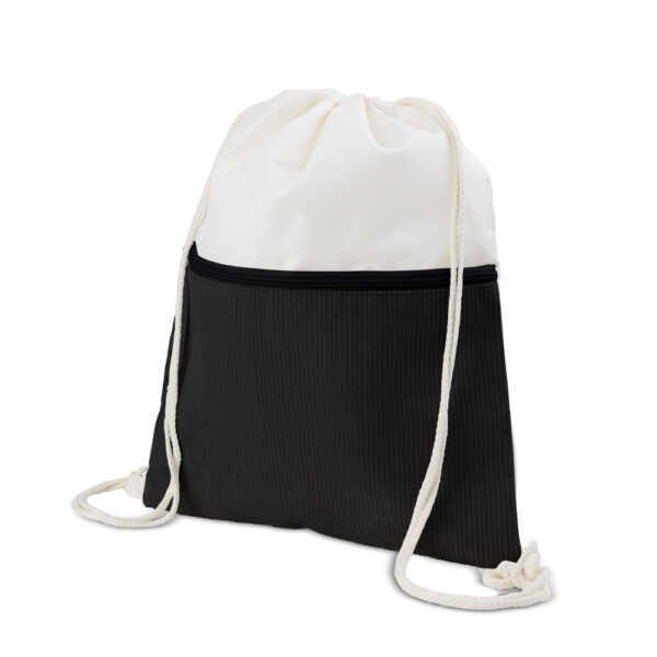 Sacochila Personalizada Sacola/Mochila Poliéster Veludo (41X34,4cm) Preto