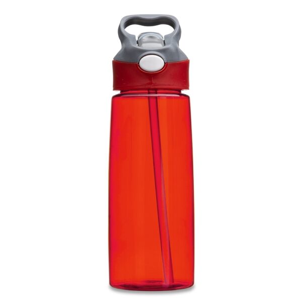 Squeeze Personalizado 650ml C/ Acionador VERMELHO