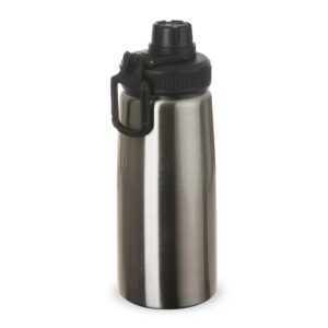 Squeeze Personalizado 750ml Inox C/ Alça PRATA