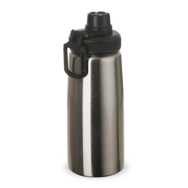 Squeeze Personalizado 750ml Inox C/ Alça PRATA