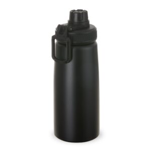 Squeeze Personalizado 750ml Inox C/ Alça PRETO