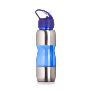 Squeeze Personalizado Alumínio 600ml AZUL