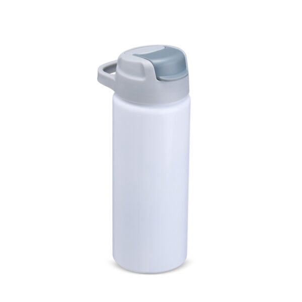 Squeeze Personalizado Alumínio 600ml BRANCO