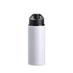 Squeeze Personalizado Alumínio 650ml BRANCO