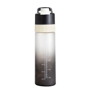 Squeeze Personalizado Borrifador Plástico 650ml PRETO