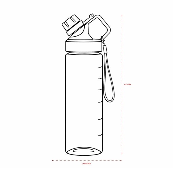 Squeeze Personalizado Plástico 750ml - Detalhe 7