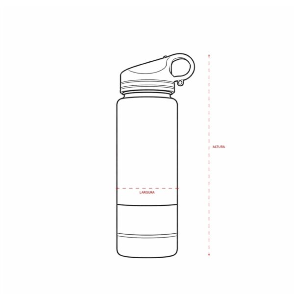 Squeeze Personalizado Plástico 900ml - Detalhe 5